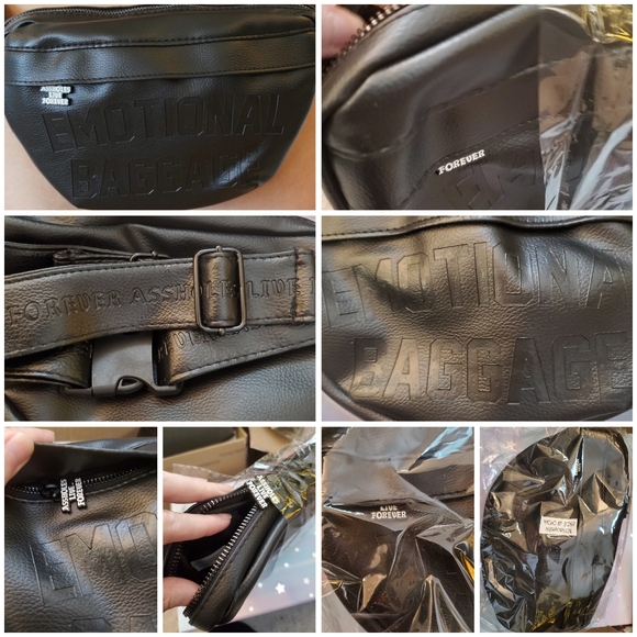 Assholes Live Forever Handbags - Rare ALF A$$holes Live Forever Emotional Baggage Fanny Pack Belt Bag NEW